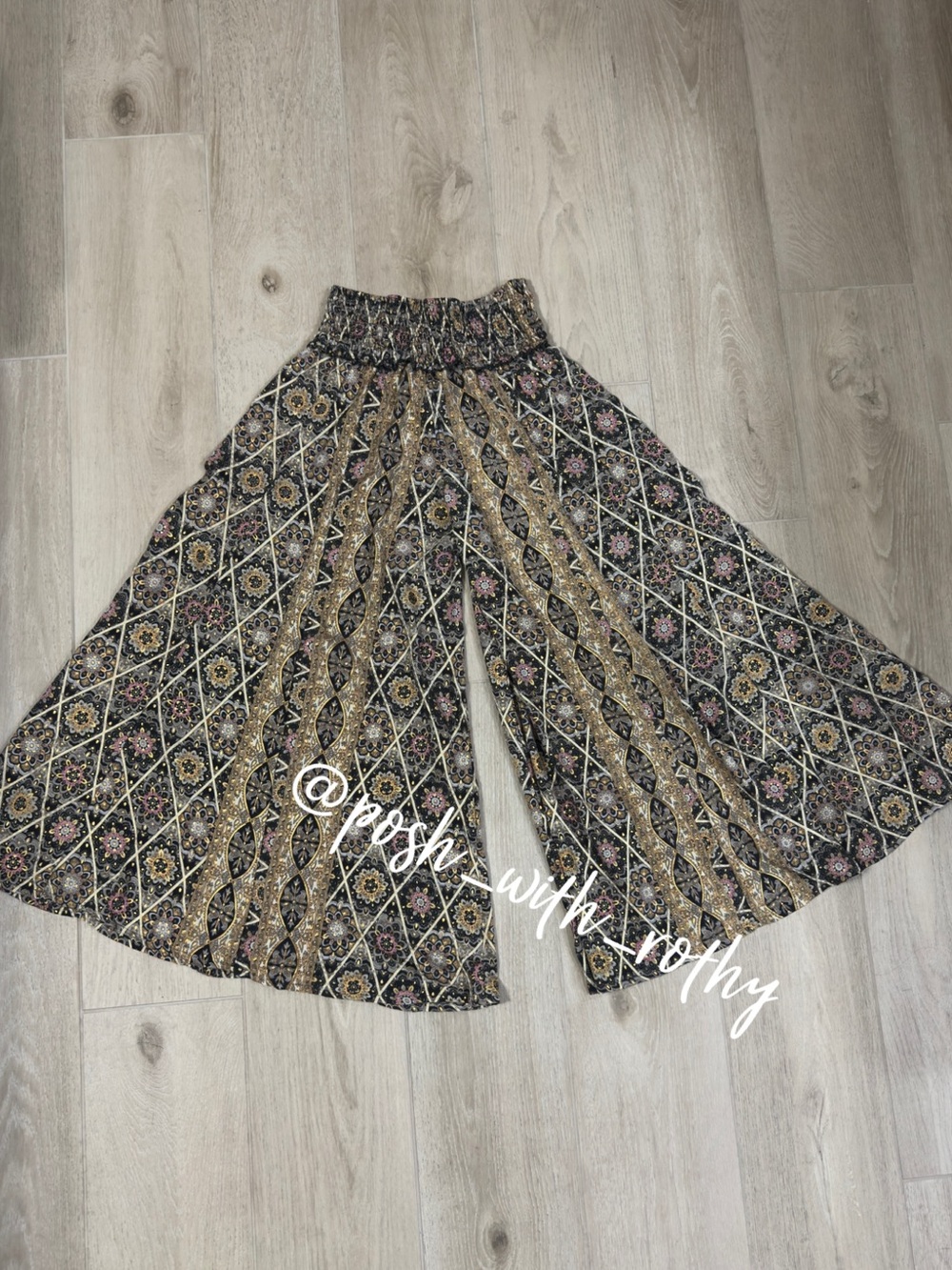 Karma Highway Wide Leg Breezy Palazzo Pants